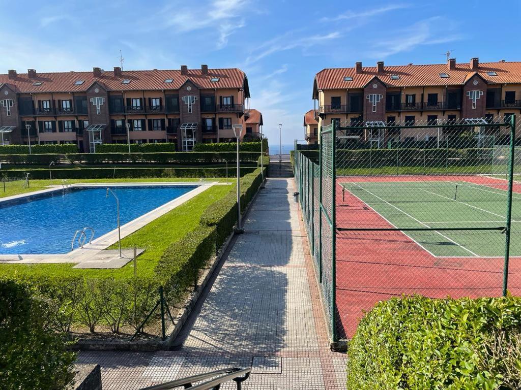 Appartamento Bonito Duplex Con Vistas Al Mar Comillas Esterno foto