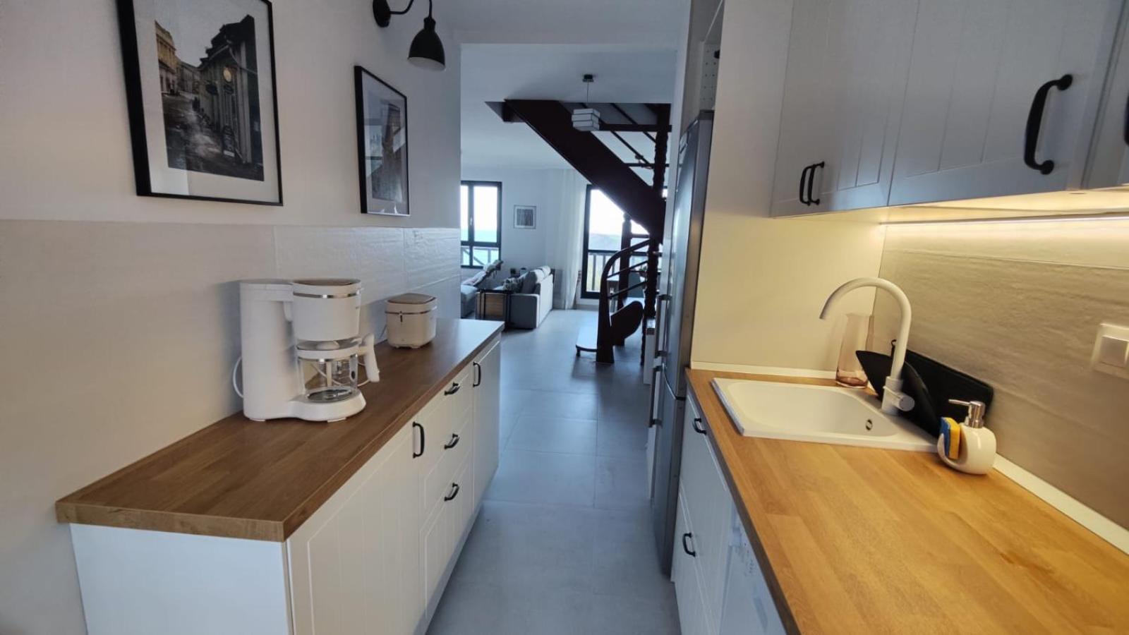 Appartamento Bonito Duplex Con Vistas Al Mar Comillas Esterno foto